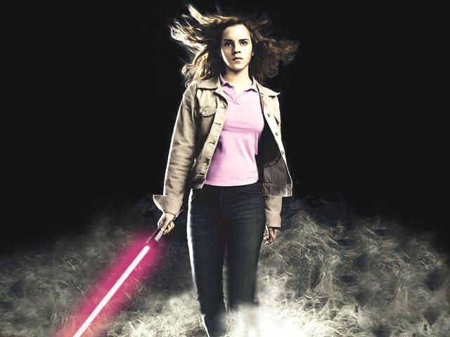 Emma Watson, Jedi Knight by ~j444mes on deviantART