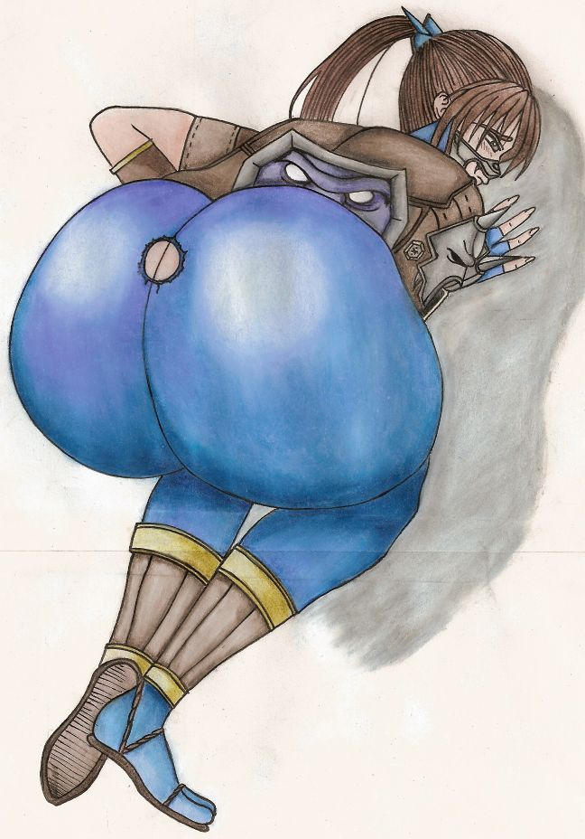 Taki's Blue Berry Butt Cheeks by MrVendetta on deviantART