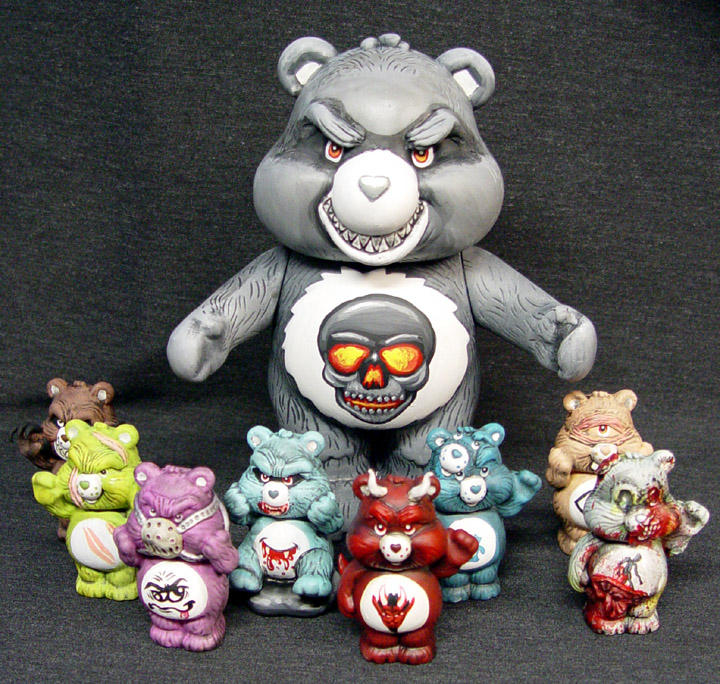 They are of some past conversions I did of some Care Bear Figures.