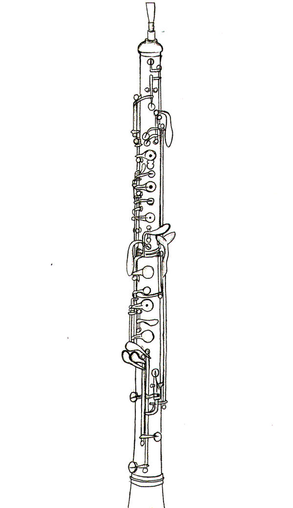 oboe coloring pages - photo #3