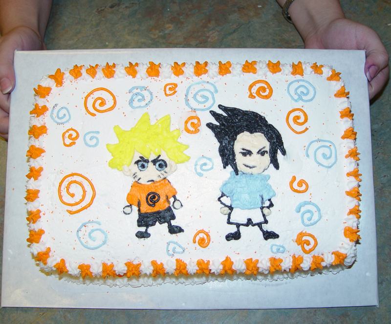 birthday cake. Naruto Birthday Cake Image
