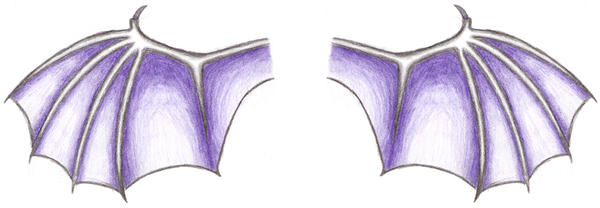 wing tattoos bat wings done