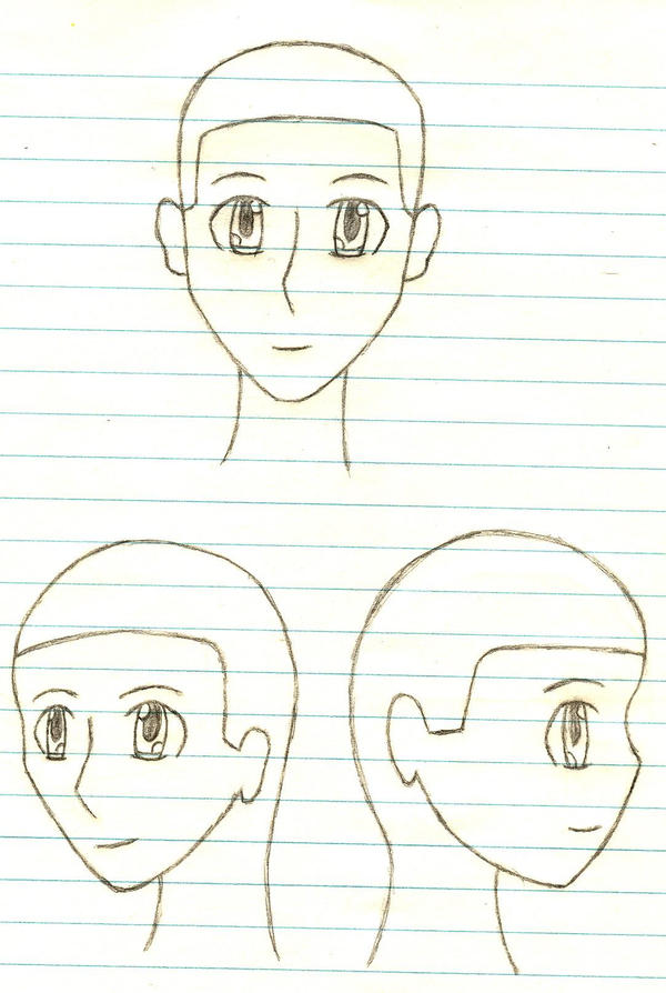 anime boy sketches. anime boy face sketch