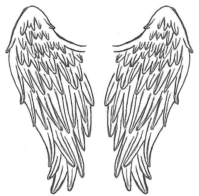 Angel Wings Tattoo Design Picture 3