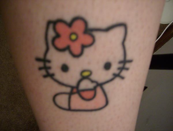 Pictures Of Hello Kitty Tattoos. pictures Hello Kitty Tattoo