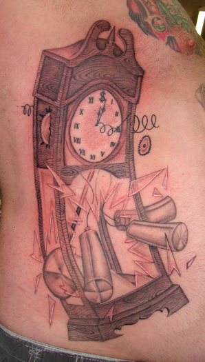 clock tattoo by asuss06 on