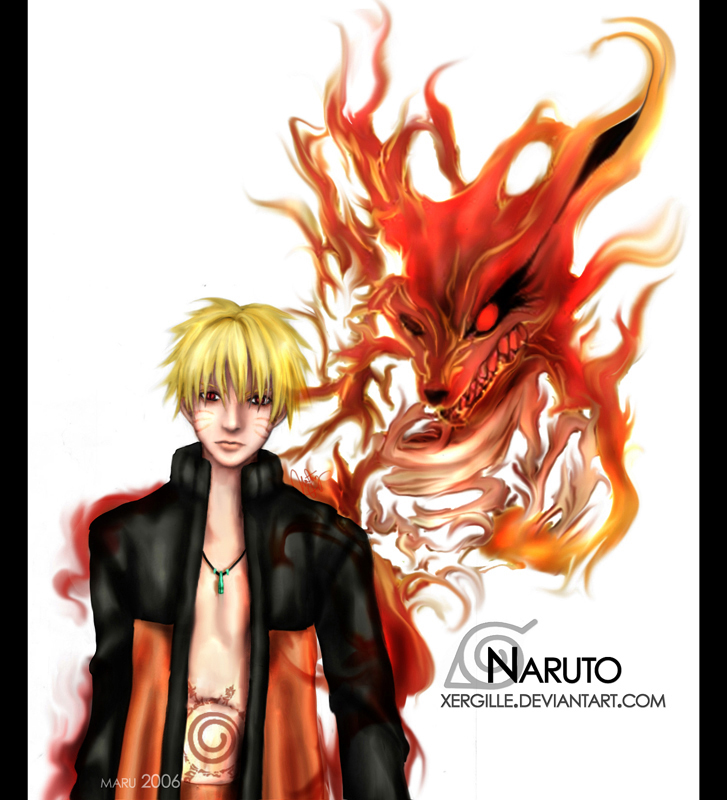 naruto and dragon