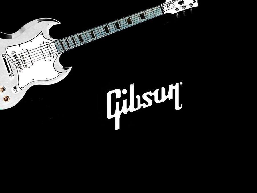 gibson sg wallpaper. Gibson SG Wallpaper - Negative