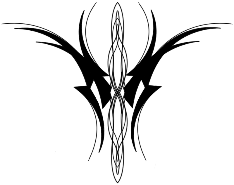 On devils wings - shoulder tattoo