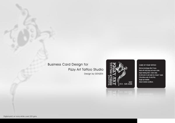 Tattoo Business Card by ~congolim on deviantART