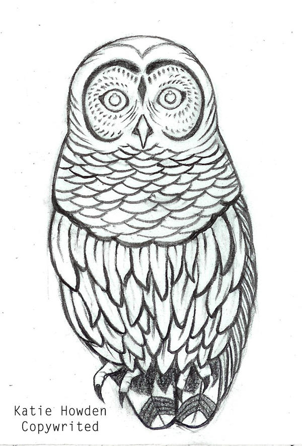 Owl Tattoo Design by