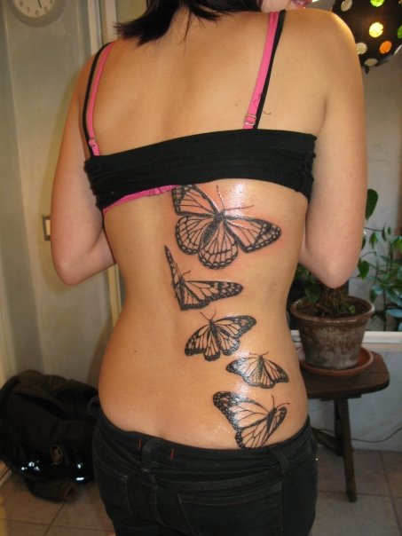 butterfly tattoo update