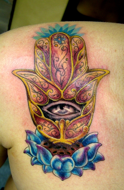 hand lotus | Flower Tattoo