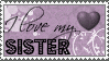 Sister Stamp by HappyStamp