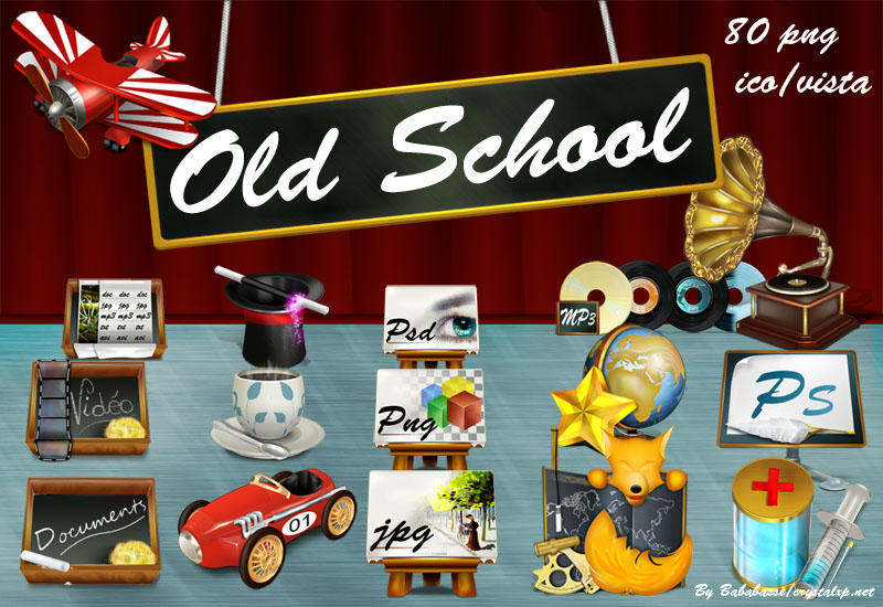 Old School by babasse on