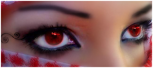 Red eyes by Fall Out M