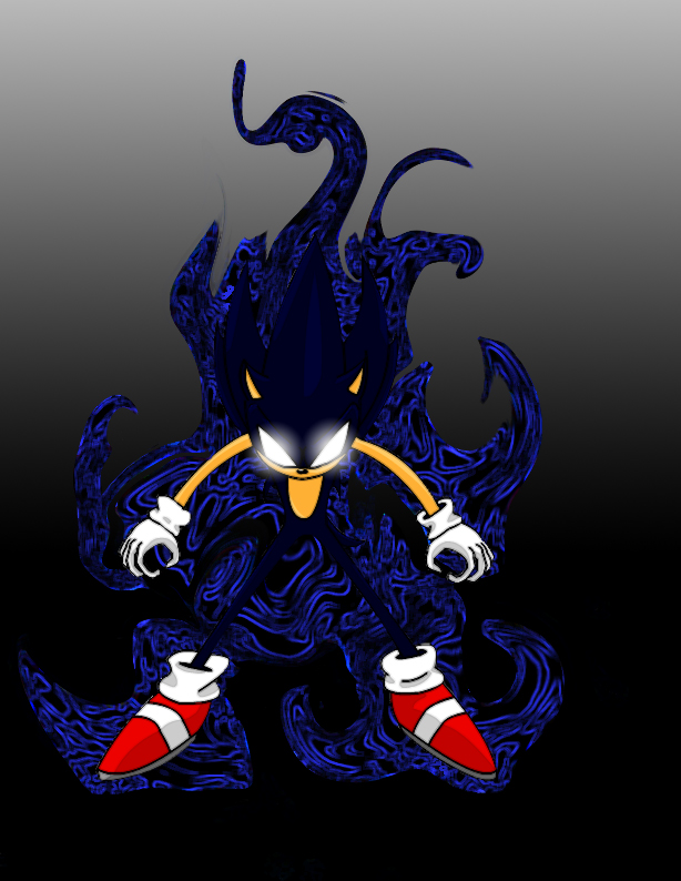 Dark Super Sonic by Wynmacher