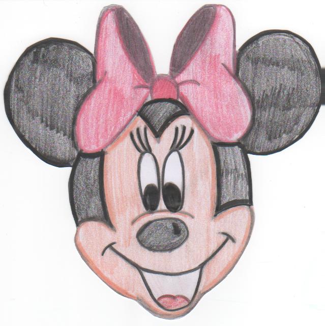 Minnie Mouse drawing Imagui