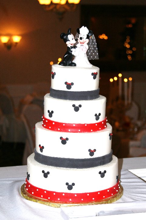 disney wedding cake