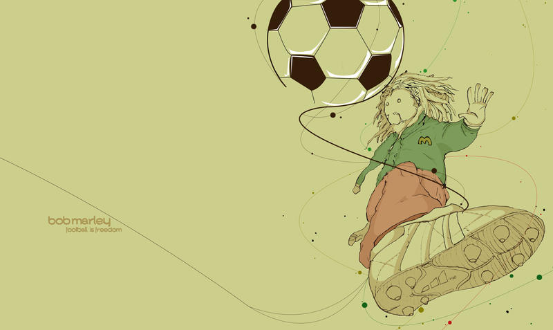 Bob Marley Soccer Pictures. bob marley soccer by ~fonm on
