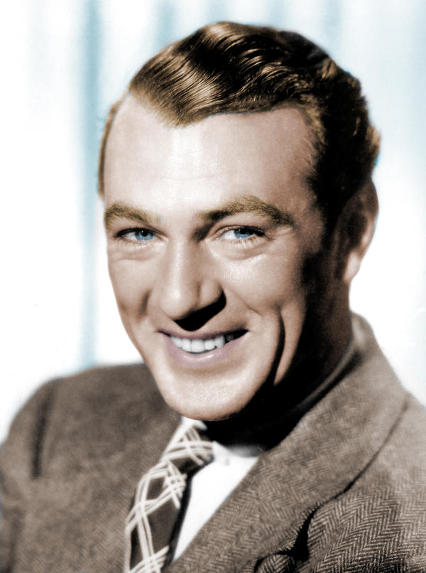 Gary Cooper Colorized 4 by ajax1946 on deviantART