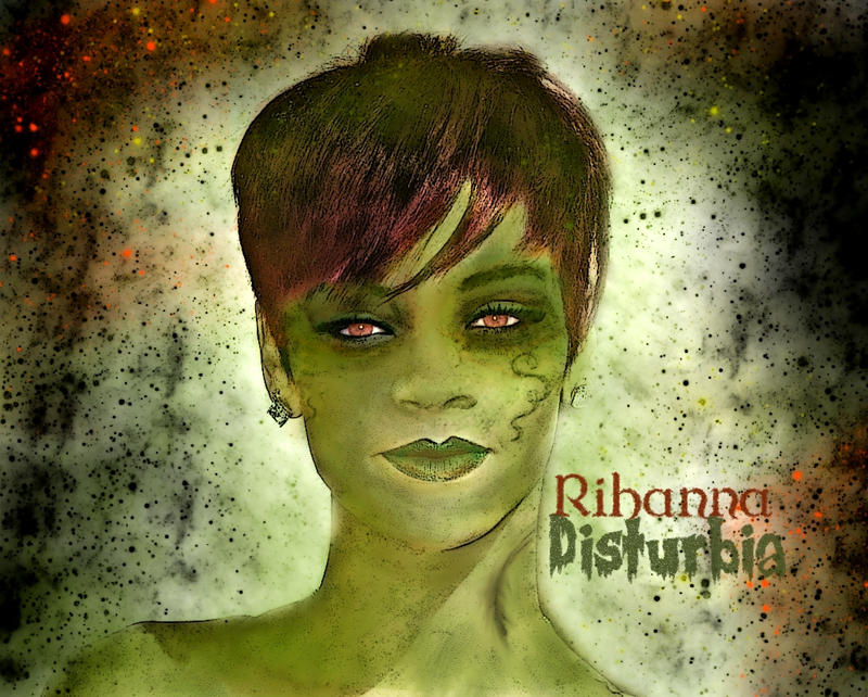 rihanna wallpaper disturbia. Rihanna-Disturbia by