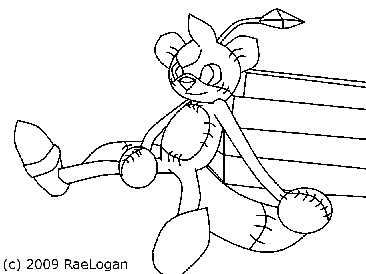 tails doll coloring pages - photo #2