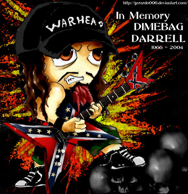 Dimebag Darrell RIP by GeRaRDo096 on deviantART