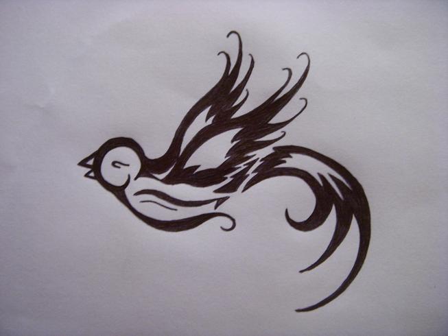 love birds tattoo. love tattoos. Love bird