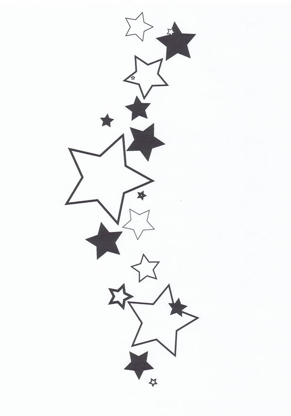 Star Tattoo 1 by cr416l1ndl3y on deviantART star design tattoos