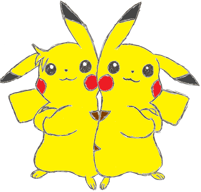 Pikachu and Sparky by Pokemon1234567890 on DeviantArt
