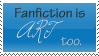 Fanfiction stamp by writerism