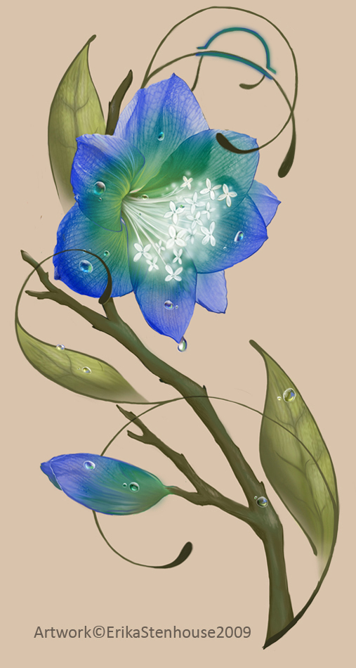 Dew Flower | Flower Tattoo