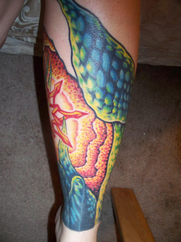 bio organic half sleeve 2 by tattoosbyzip on deviantART
