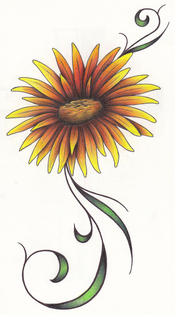 Just a Flower | Flower Tattoo