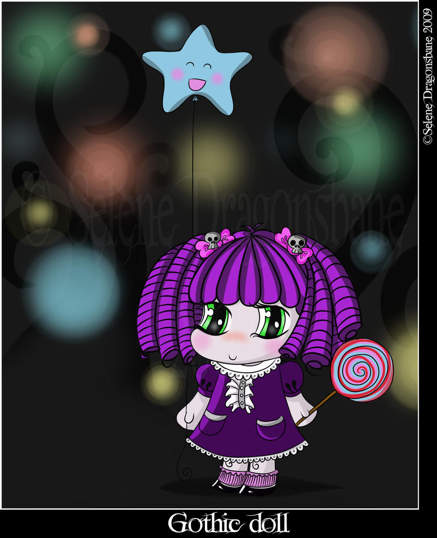 Gothic doll by selene713 on