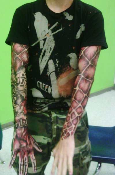 Sleeve Tattoo by Brodzillla on deviantART