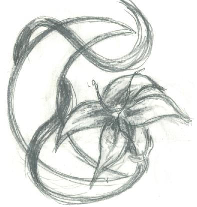 Moon Flower Sketch by lunascura on deviantART