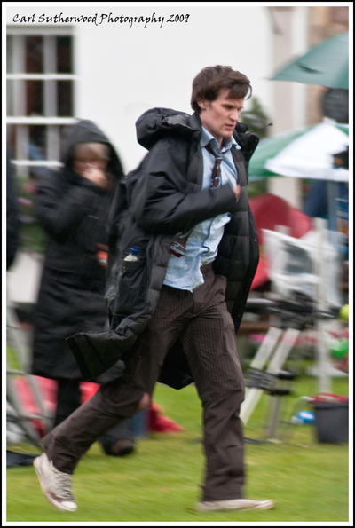  Wallpapers on Its Matt Smith Filming Dr Who By  The Rover On Deviantart