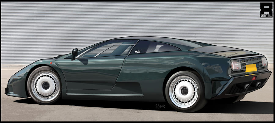 Hein Bugatti EB110 Toon by Kofelstofel on deviantART