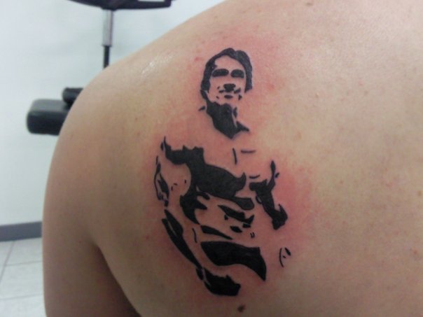 Arnold Tattoo - shoulder tattoo