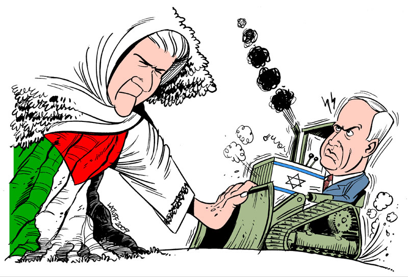 Mother Palestine, RESISTANCE by Latuff2