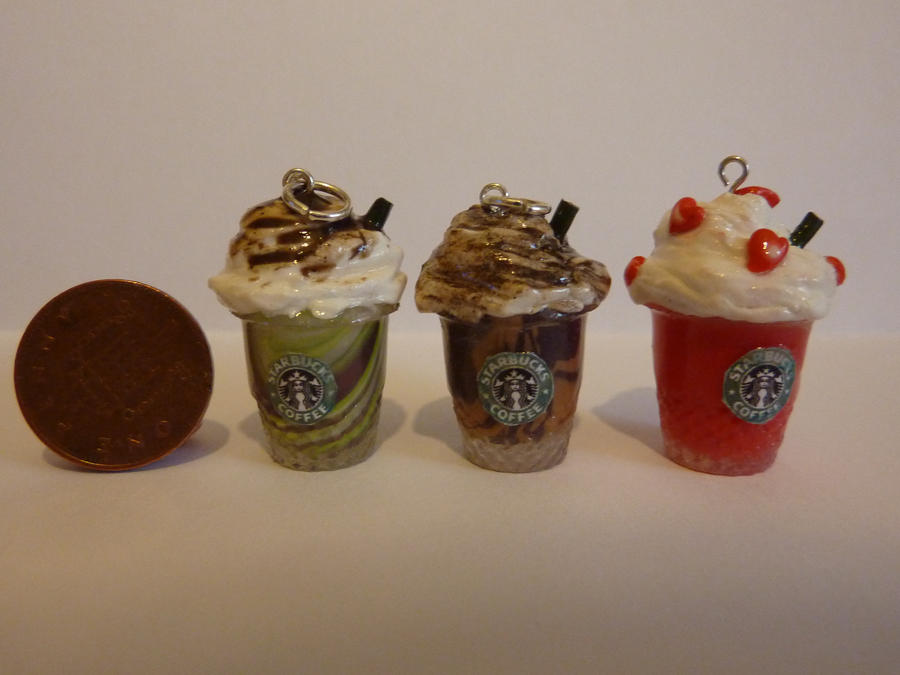 Starbucks Frappuccino Cup. Fimo Starbucks Frappuccinos by