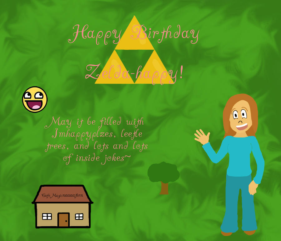 Happy Birthday Zelda-happy by ~Malacia777 on deviantART
