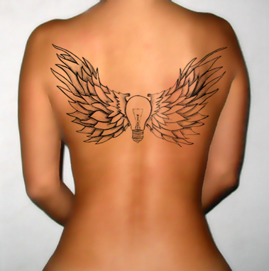 tattoo design for girls back on Tattoo Design on Girls Back by ~BlueBandBoy on deviantART