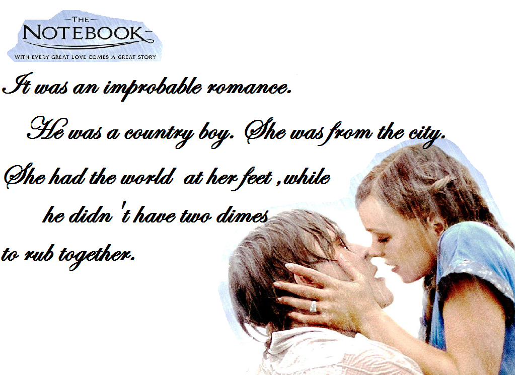 it was an improbable romance... | Movie quotes I love | Pinterest