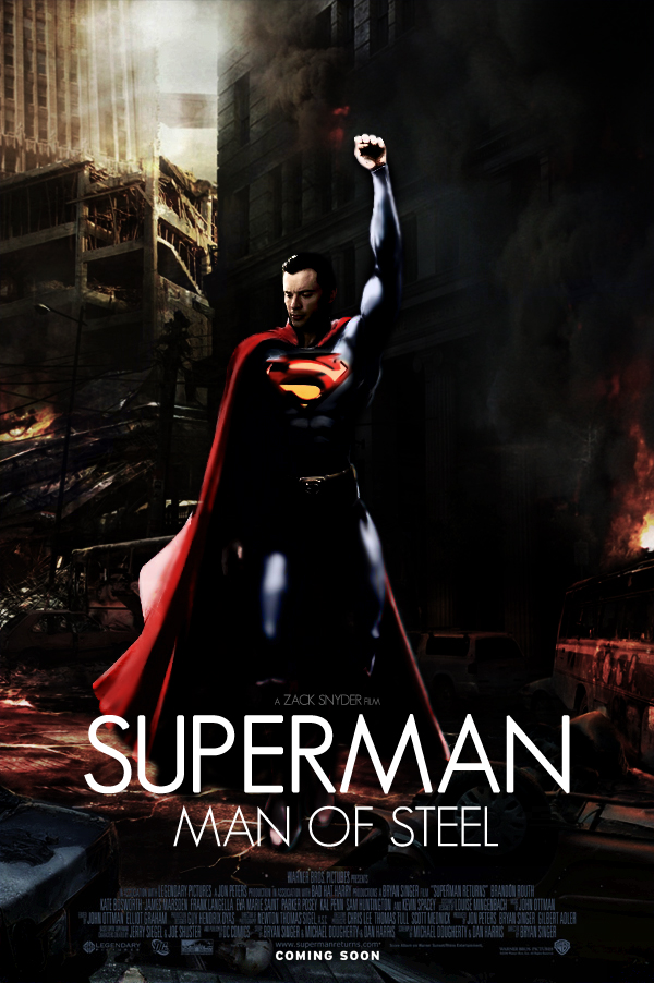 Superman Man of Steel by xTimelordx on deviantART
