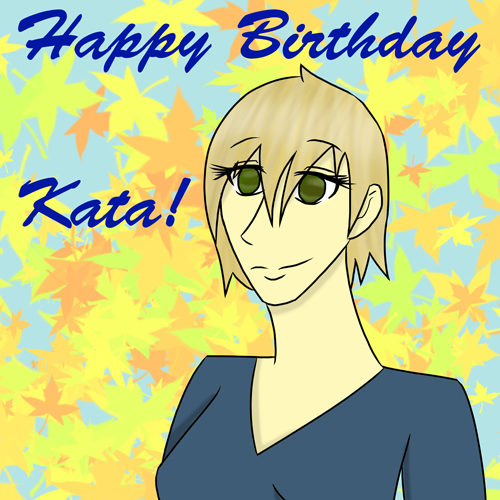 Happy Birthday Kata by BottledLove on DeviantArt