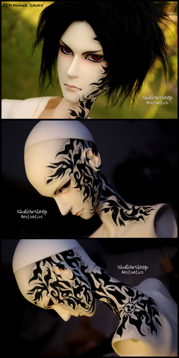 Face-up+Tattoo: DIM MNM Sasuke by *asainemuri on deviantART