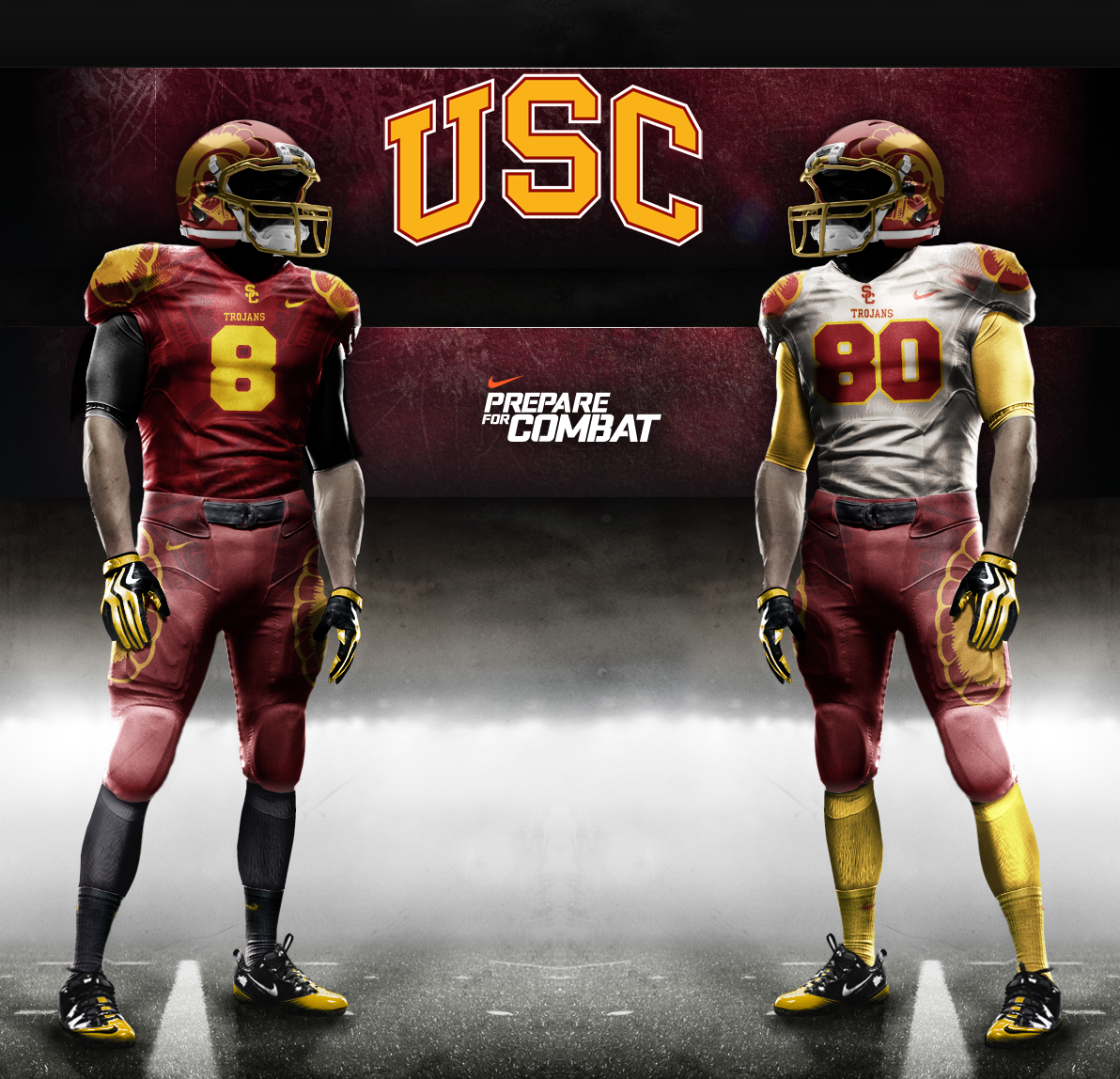Penn State, USC and 10 College Football Teams That Need Nike Pro Combat Uniforms | News, Scores